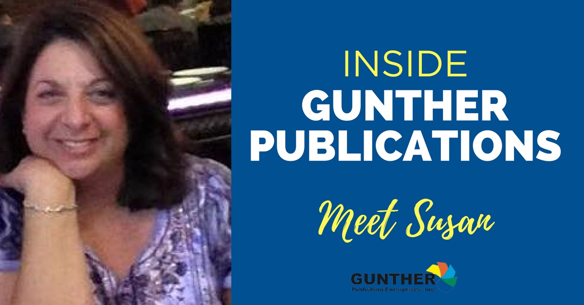 A photo of Susan Heckler of Gunther Publications
