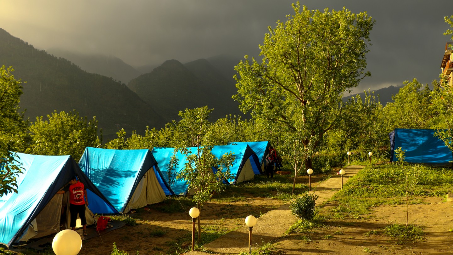 A picture of the Manali Girls Special Adventure Camp in Himachal Pradesh