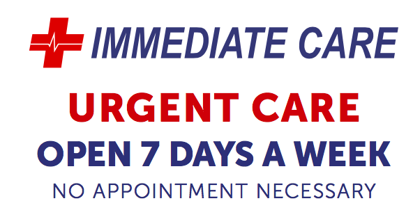 Urgent Care Advertisement, speaking about needing no appointments to go