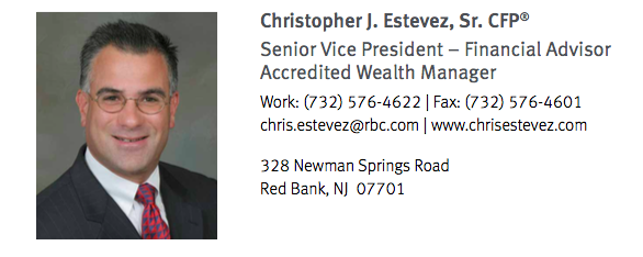 A headshot of Christopher J. Estevez, Sr. CFP
