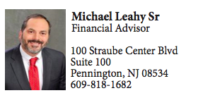 A headshot for Michael Leahy Sr, Financial Advisor