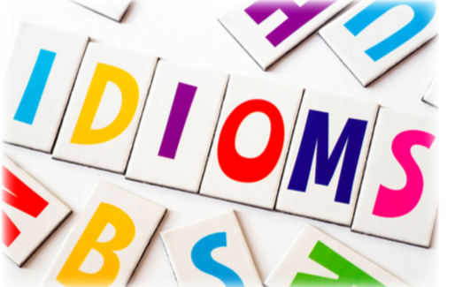Blocks that when put together spell, idioms