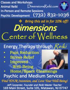 An Ad for Dimensions Center of Wellness Therapy services