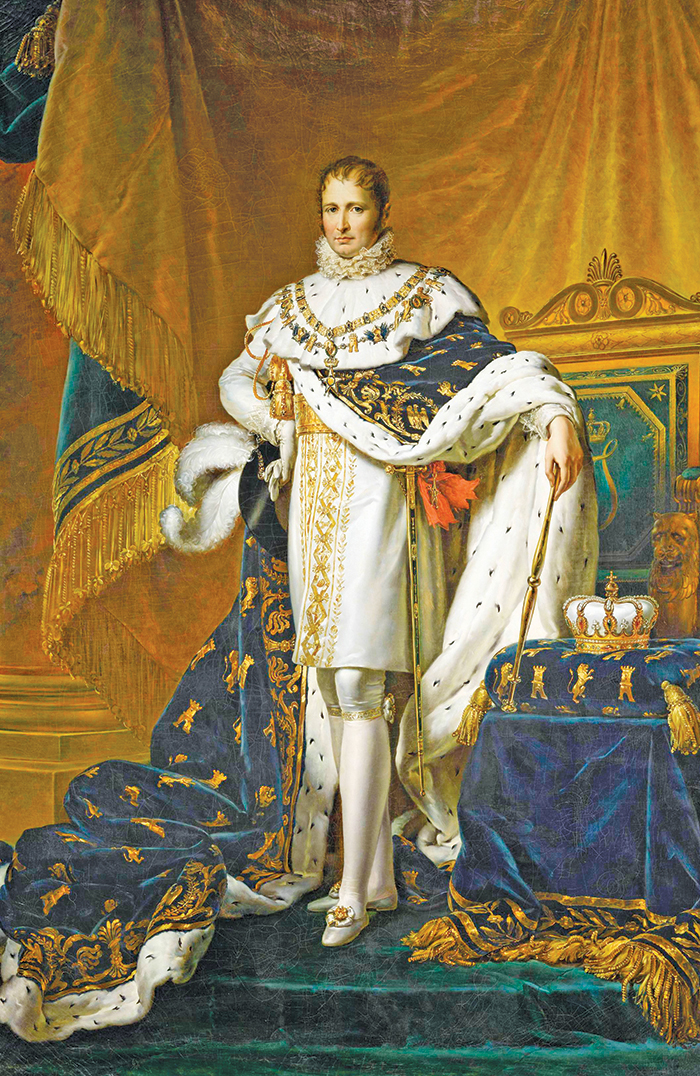Joseph Bonaparte. Portrait as King of Spain by François Gérard, 1808